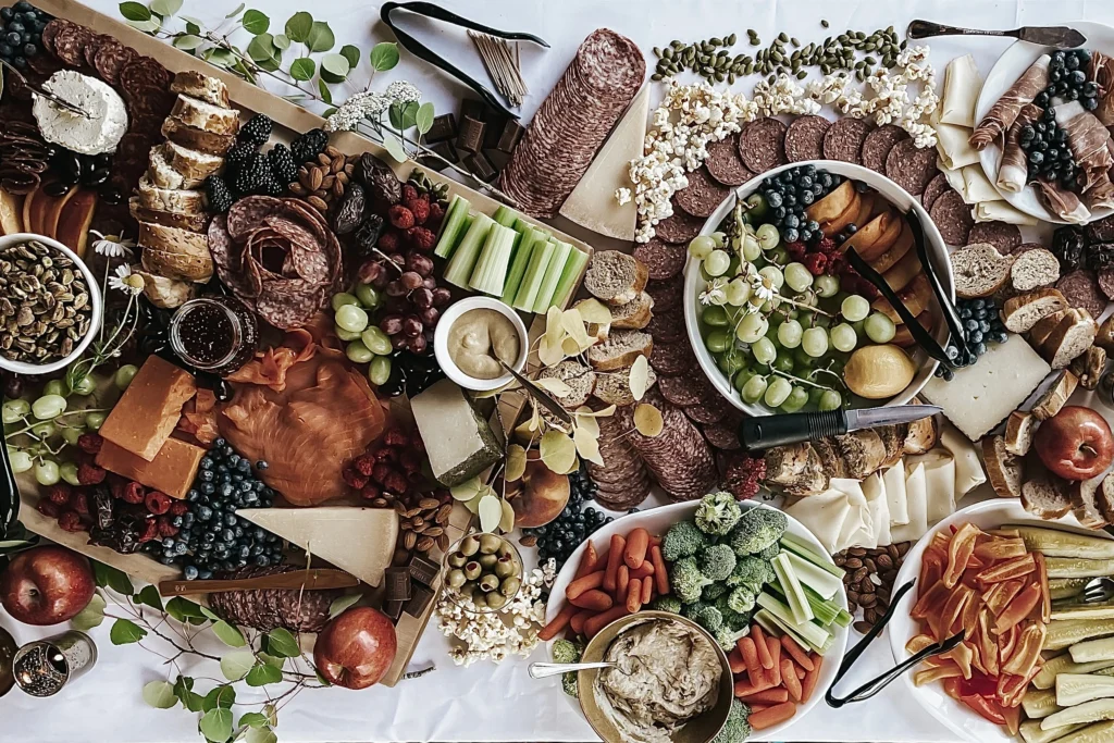 Varieties of healthy foods