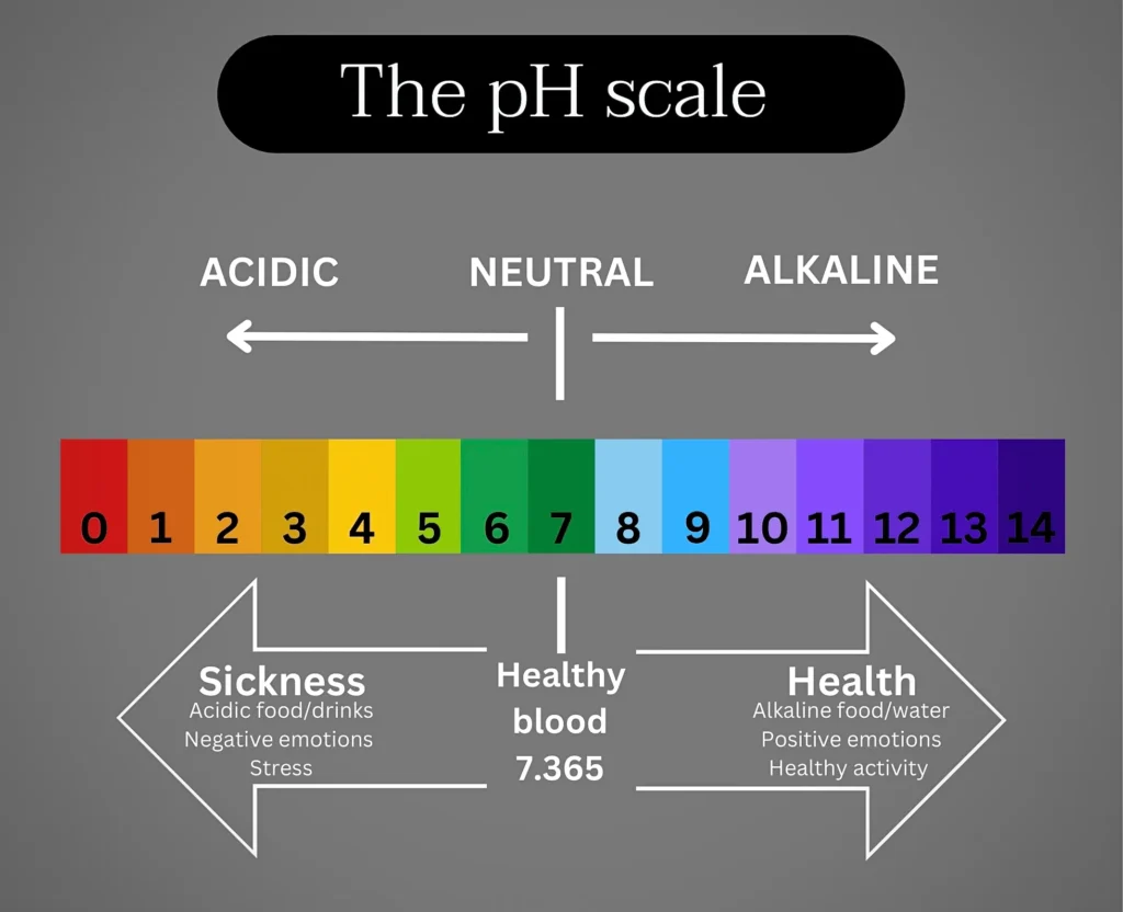 The pH scale: Striking the Alkaline Balance for Health