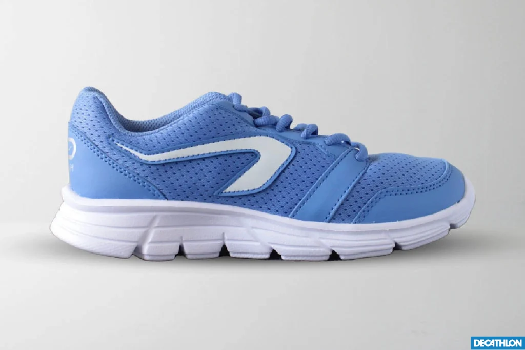 Women Running Shoes Run 100 - Light Blue