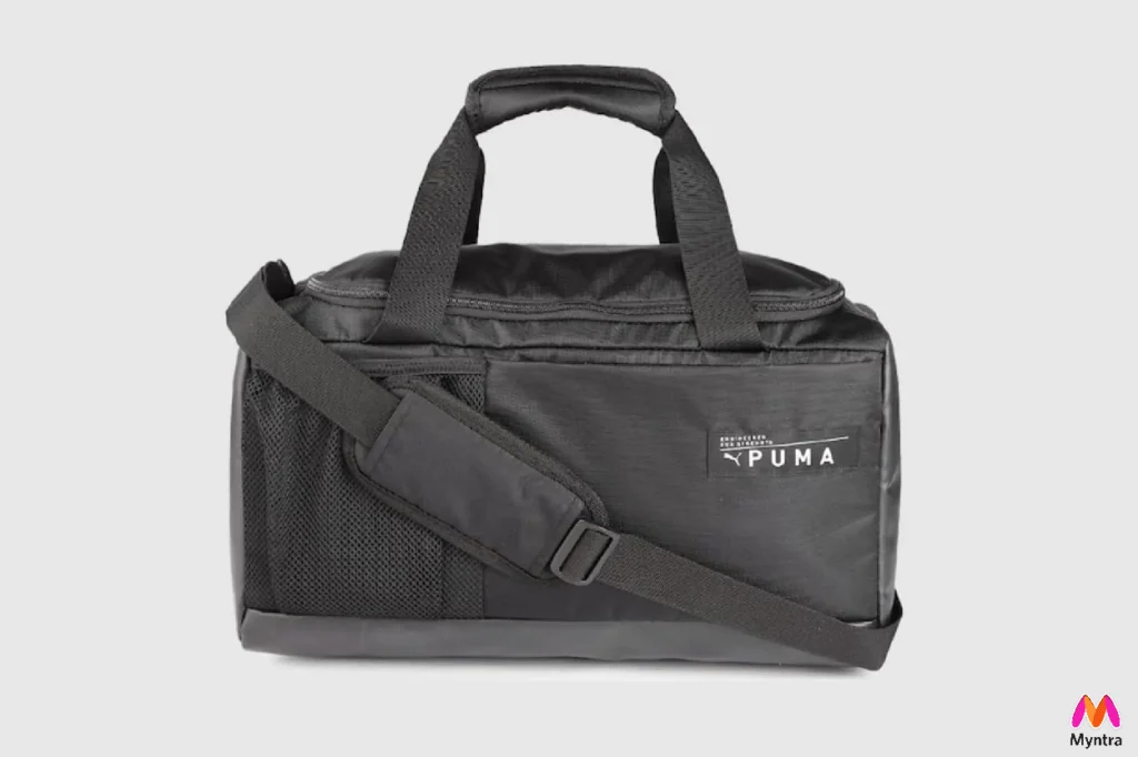 Puma Unisex Black Solid Training Sports Bag